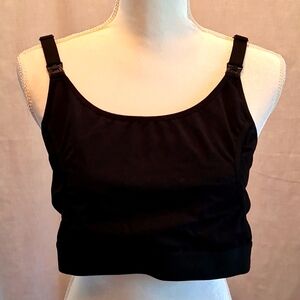 Pumping Bra Sz M, in Good Used Condition, Black, Spandex, Adjustable, Nursing